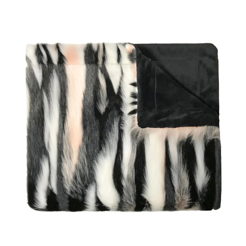 Limited Edition! Lux Fur Blanket Blush