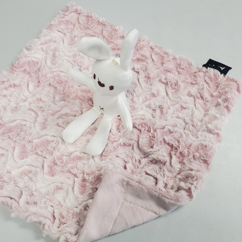 Princess Bunny Mini Minky Lovey