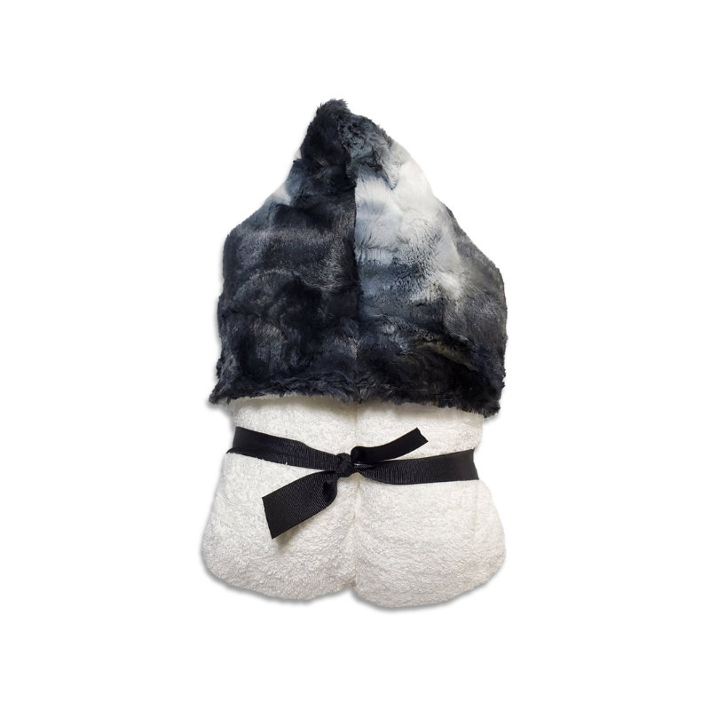 Sorbet Blackberry Hooded Towel