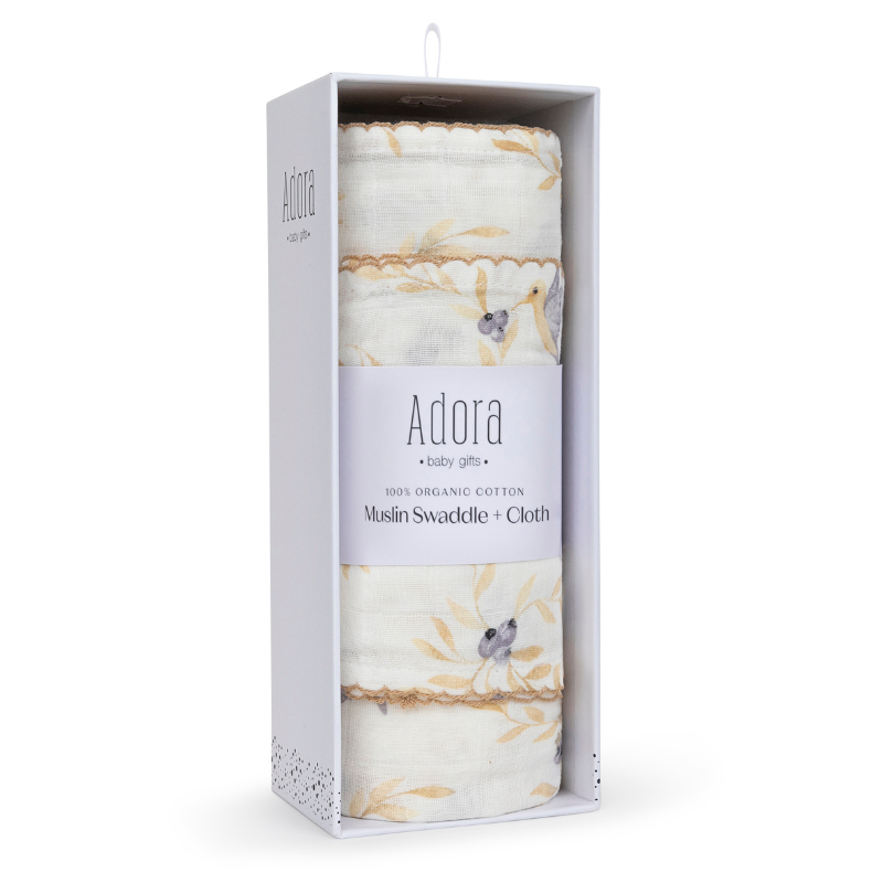 Vine Boys Swaddle + Cloth