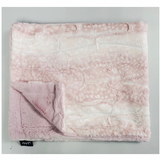 Cibirian Blush Back Minky Blanket