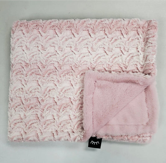 Princess Blush Minky Blanket