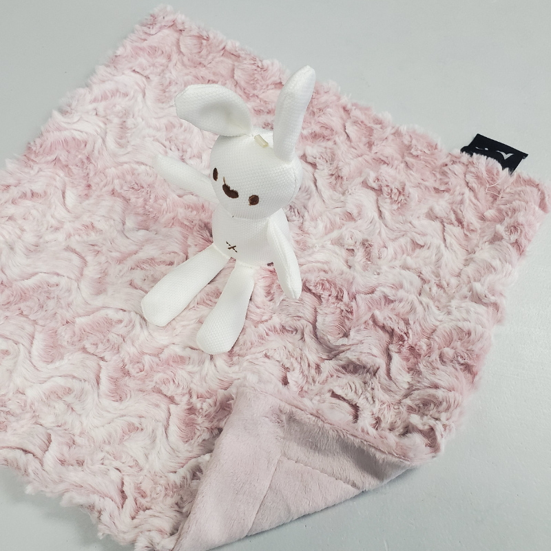 Princess Bunny Mini Minky Lovey 