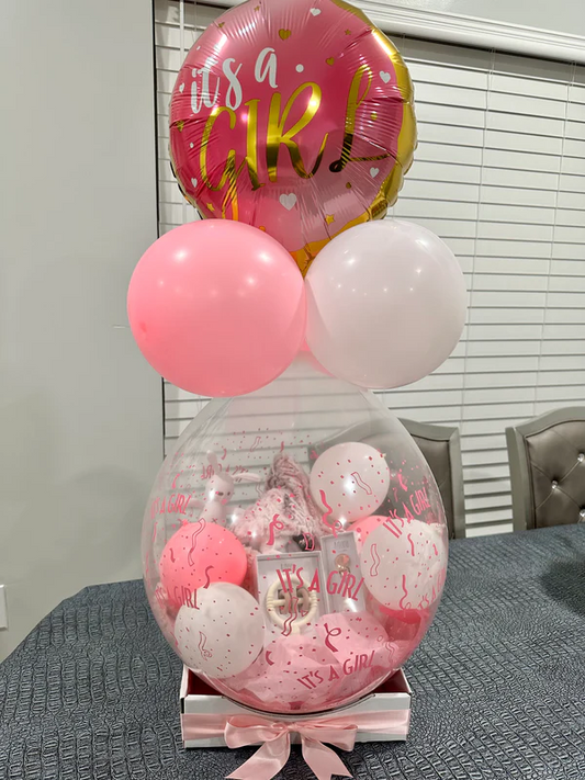 ITS A GIRL balloon